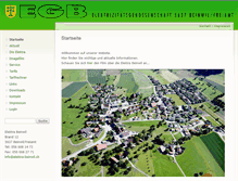 Tablet Screenshot of elektra-beinwil.ch